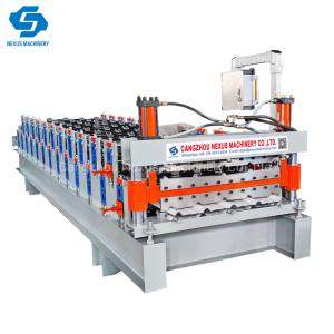 Wholesale Double Layer Rolling Machine/ Ibr Steel Roofing Sheet Roll Forming Machine Manufacturer from china suppliers