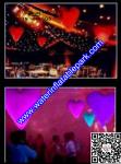 1m Heart Inflatable Decoration , Hanging Inflatable Wedding Decorations