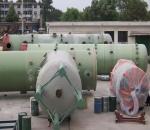 FRP Bubble Tower GRP Fiberglass Ammonia Absorption Tower Chemical Pollution