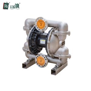 Wholesale SS316 Air Operated Pneumatic Double Diaphragm Pump Water Oil Lotion Acid Transfer from china suppliers