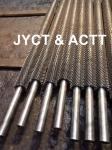 High Frequency Welded Helical Serrated Fin Tube For Infired Heater / Heat
