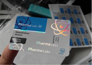 Wholesale Oxandrolone Anavar Oral Custom Pill Bottle Labels 100 * 32mm Anti - Fake Printing from china suppliers