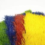 Blue synthetic grass for soccer field colorfu artificial grass for football