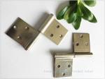 Nickel Plated Kitchen Cabinet Hinges Bright Color Folding Function Furniture