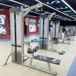 Professional Grade Strength Training Pin Loaded Gym Lat Pull Down and Seated Row