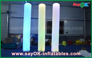 Wholesale 3m Tall Nylon Cloth Inflatable Lighting Decoration Pillar Shape For Advertising from china suppliers