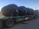 1.5m*3m Marine Pneumatic Rubber Fenders Natural Rubber Reinforcement