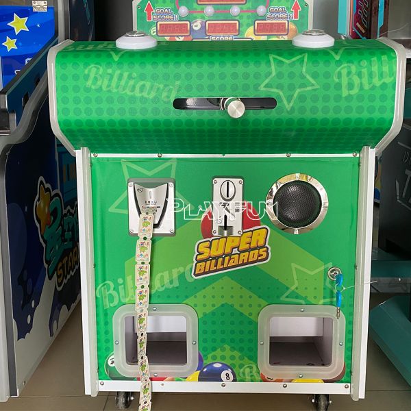 Playfun Factory Supply Super Billiards Arcade Lottery Coin Operated Game Ticket Redemption Machine