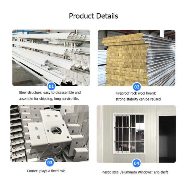 Low Cost Construction and Mining Site Modular Container Office