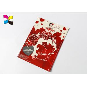 Wholesale Cartoon Brochure Printing Services Glossy Lamination With Saddle Stitching from china suppliers