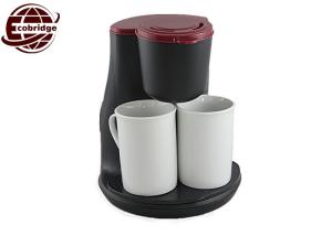 Wholesale Two Cup 240ml Drip Filter Coffee Machine , Compact Drip Coffee Maker For Kitchen from china suppliers