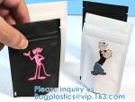 Toy Mylar Pack Bags, Pacifier Package, Flat Bottom, Euro Hanging Hole, toy pouch