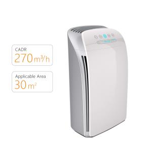 Wholesale UVC Hepa Air Purifier For Allergies OEM 300m3/h Smoke Removal from china suppliers