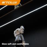 Recessed Diagonal Illuminated Strip Light PC Aluminum Alloy SMD2219 Beads 5W/7