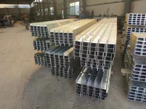 Wholesale HDG Welded Retaining Wall Galvanised Sleeper Posts 100UC from china suppliers