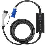 high quality e-mingze 3phase 22KW 32A Portable EV Charger Type 2 CEE Plug Cord