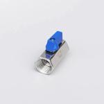 Equal Mini Ball Valve 1/8" WZ Stainless Steel 304 316 FF 1000PSI/PN63 Screw