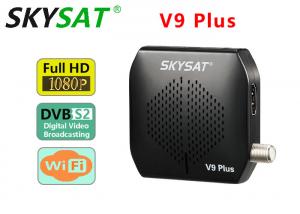 Wholesale Mini Digital Satellite Receiver Decoder DVB S2 USB WIFI CCCam Newcamd IPTV from china suppliers