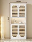 Large-Capacity Multi-Layer Dust-Proof Steel Shoe Storage Cabinet For Home