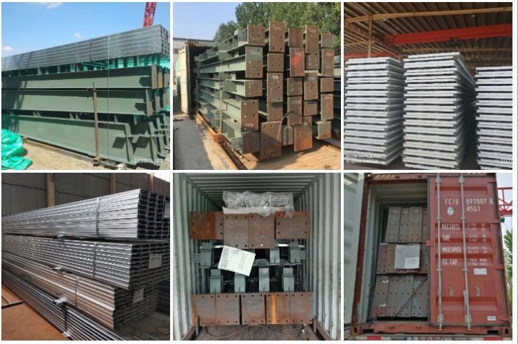 Prefabricated Light Steel Structure Agricultural Vegetable Greenhouse Q235 ISO9001