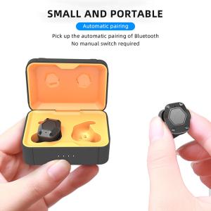 Wholesale Tangle Free Wireless Bluetooth Earphones Silicone Holde Noise Cancelling IPX4 from china suppliers