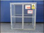 Customized Sizes / Colors Metal Gas Cylinder Cages Easy Install 800*900*430mm