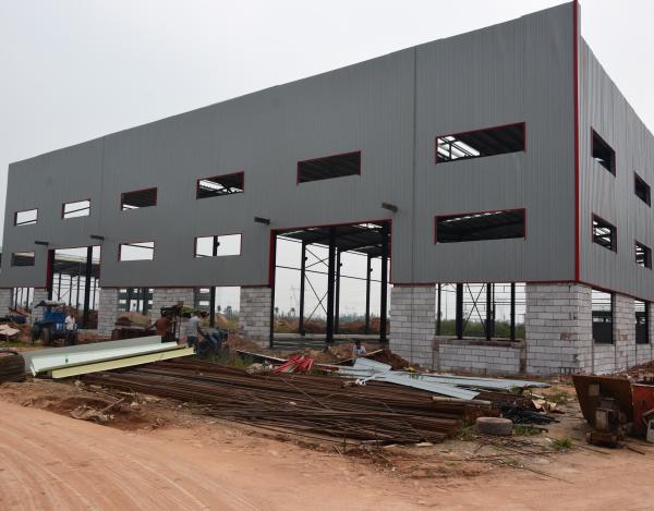 Q345 Rust Proof Light Steel Structure Building For Low Maintenance High