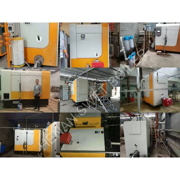 100kg/H - 3000kg/H Wood Biomass Industrial Steam Boiler
