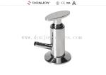 Sanitary Stainless Elliptic Sample valve Clamped Connection SS304 / ss316L