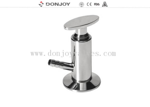 Sanitary Stainless Elliptic Sample valve Clamped Connection SS304 / ss316L