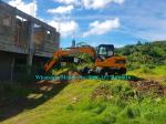 9 Ton Heavy Earth Moving Machinery Amphibious Mini Excavator With Wheels