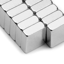 Wholesale Free Samples High Quality 6x5x2mm Zinc Coating Block NdFeB Magnet from china suppliers