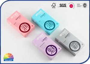 Wholesale Brand printed condom packaging box retail packaging with your brands FSC SGS Sedex approval from china suppliers