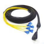 24F Pre Terminated Fiber Optic Cable , SM Pre Terminated Fiber Cable Assemblies