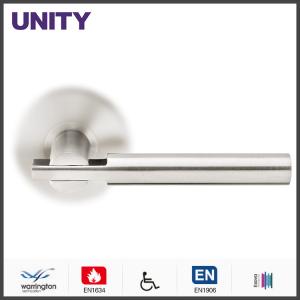 Wholesale Stainless Steel Fire Door Lever Handle EN1906 and EN1634 Satin Finish from china suppliers