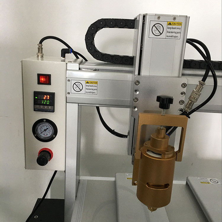 Carbon Steel 3 Axis Glue Dispenser , Desktop Epoxy Potting Machinefor Mobile Case