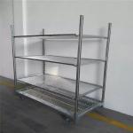 1350x565x1900mm Display Plant Flower Cart Nursery Cart With 5 Levels