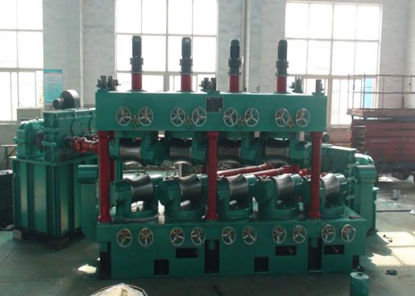 Carbon Steel Pipe Straightening And Cutting Machine 22 * 2 KW With 600 Mpa High