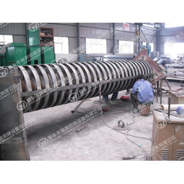 Vertical Vibrating Conveyors / Cooling Spiral Screw Elevator For Granular Material