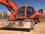 used wheel excavator DH210W-7 wheel excavator/secondhand doosan wheel excavator