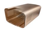 Anodized Aluminum Extrusion Parts Customized CNC Turning Parts Erosion Resistant