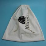Cotton Packaging Drawstring Bag Portable Dust Pouch For Jewelry / Shoes