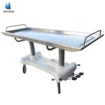 Heavy Duty Hydraulic Mortuary Stretcher 500lb Capacity Ergonomic Lift For Morgue