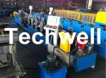 Manaul Hydraulic Decoiler Seamless K Gutter Roll Forming Machine For Rainwater K