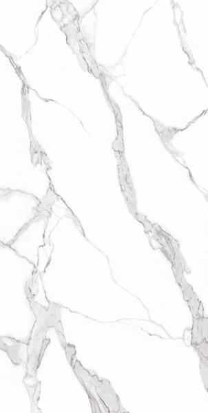 1200x2400mm Rustic Polished Glazed Exterior White Color Large Formatindoor