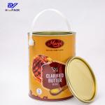 1000ml Butter Can With Rock Ring Lid 1ltr Food Safe Metal Buckets