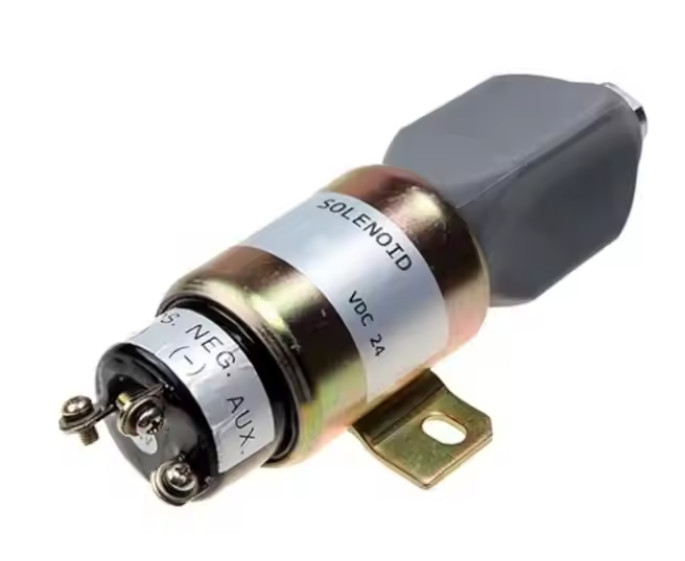 24V Solenoid Valve 5I8008 5I-8008 For Excavator 307 308 311 3064 Engine