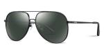 Anti Glare Metal Frame Polarized Sunglasses Size With 145MM Temple Length