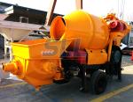 Construction Hydraulic Concrete Mixer Machine 5.5kw 560L For Ground Transportati