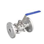 Stainless Steel 3PC Flange Ball Valve CF8 Package Gross Weight 0.223kg for